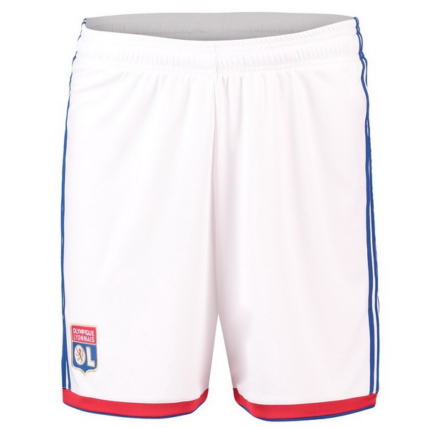 Pantalon Football Lyon Domicile 2018-19 Blanc